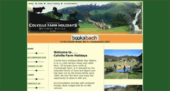 Desktop Screenshot of colvillefarmholidays.co.nz